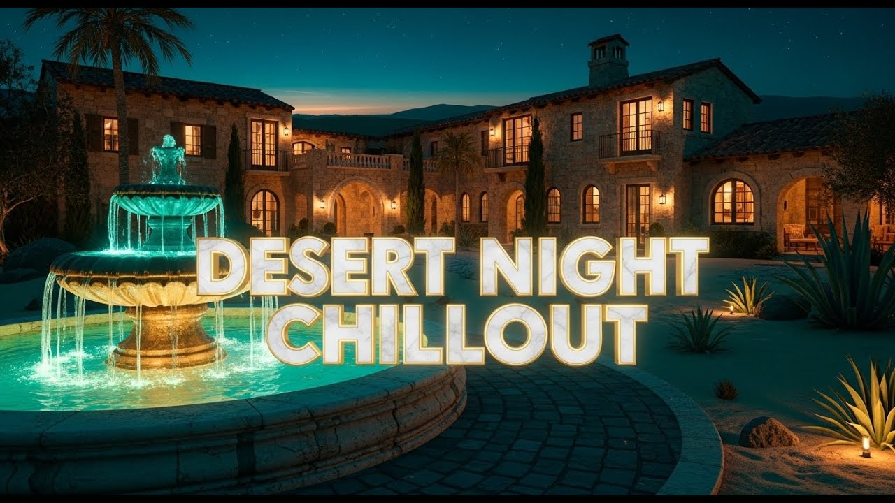 Whispering Sands Oasis 🏜️ Desert Night Chillout Music 2026