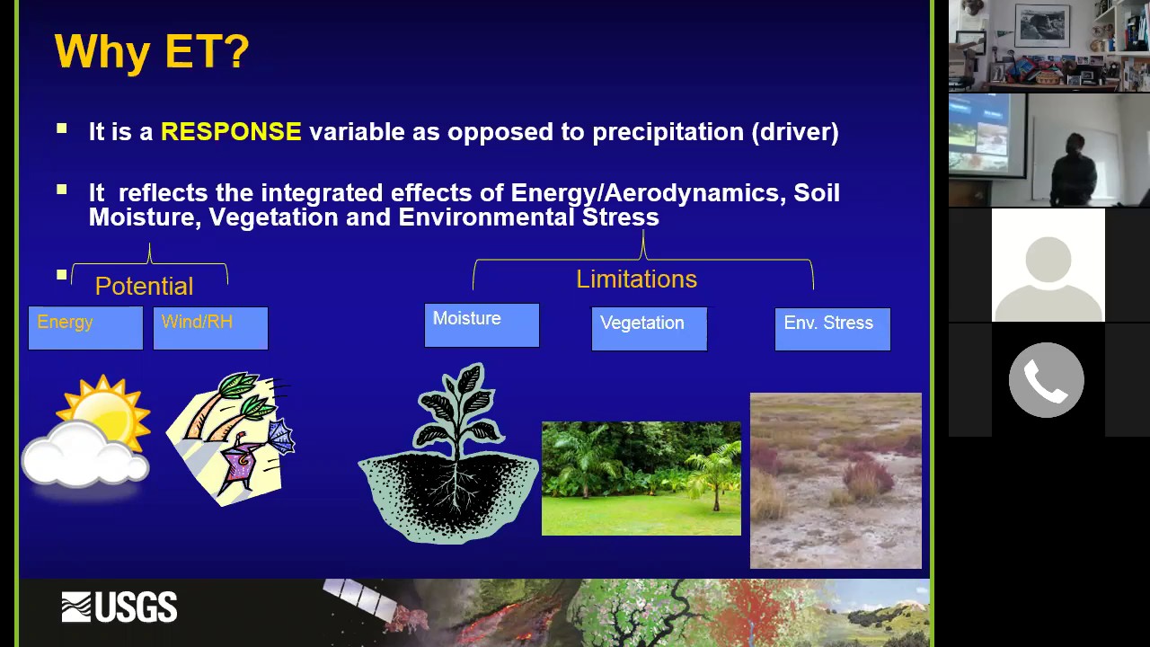 SATELLITE-BASED EVAPOTRANSPIRATION FOR CROP WATER USE MAPPING AND DROUGHT MONITORING