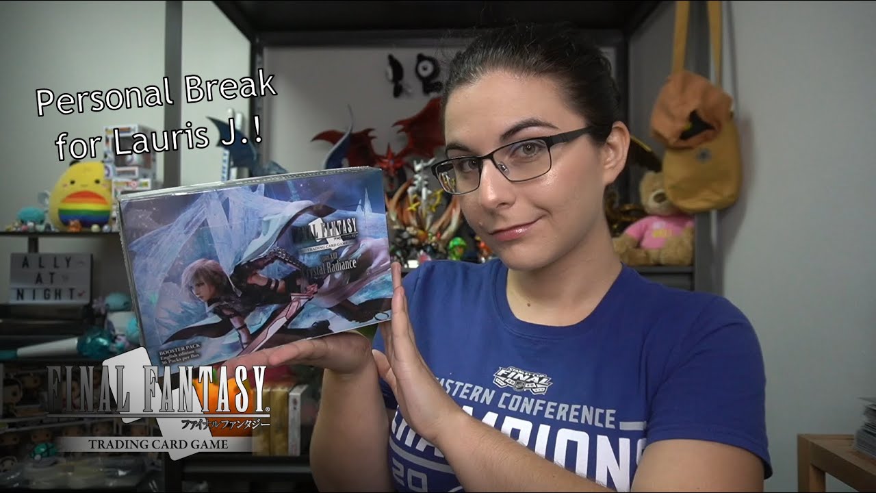 Back in Action! | FFTCG OPUS XIII: CRYSTAL RADIANCE BOOSTER BOX OPENING FOR LAURIS J.