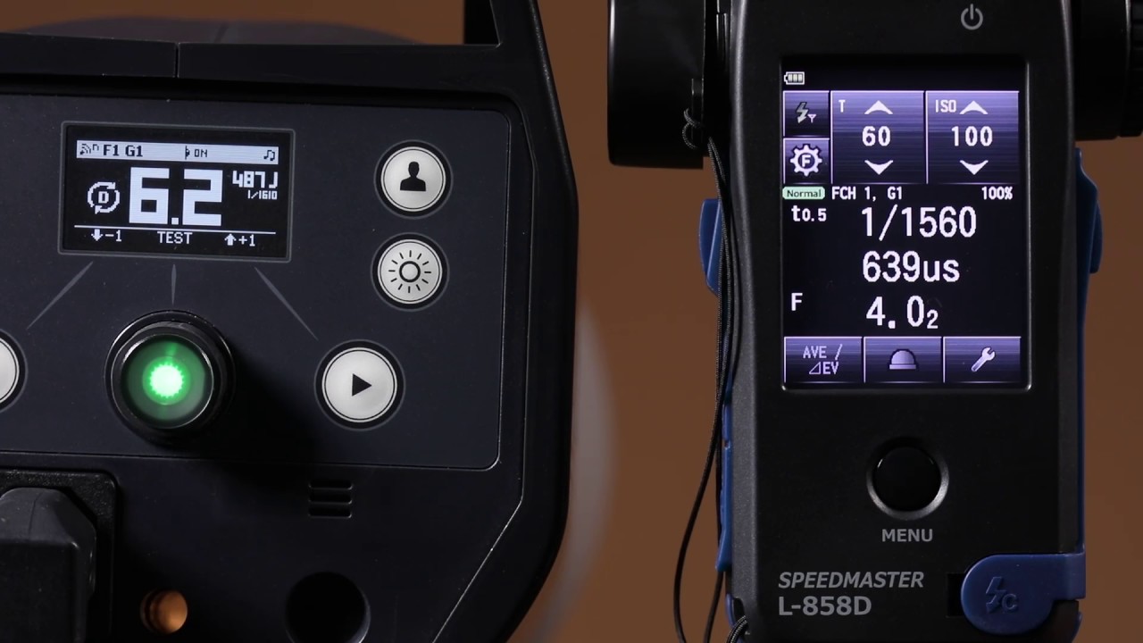 Sekonic Speedmaster L-858D la herramienta perfecta para trabajar con flash a alta velocidad.