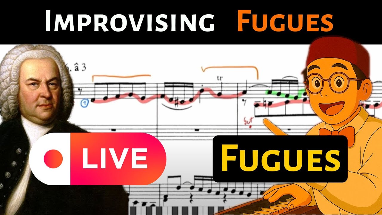 🔴 [LIVE] Fugue, Counterpoint, Baroque Composition