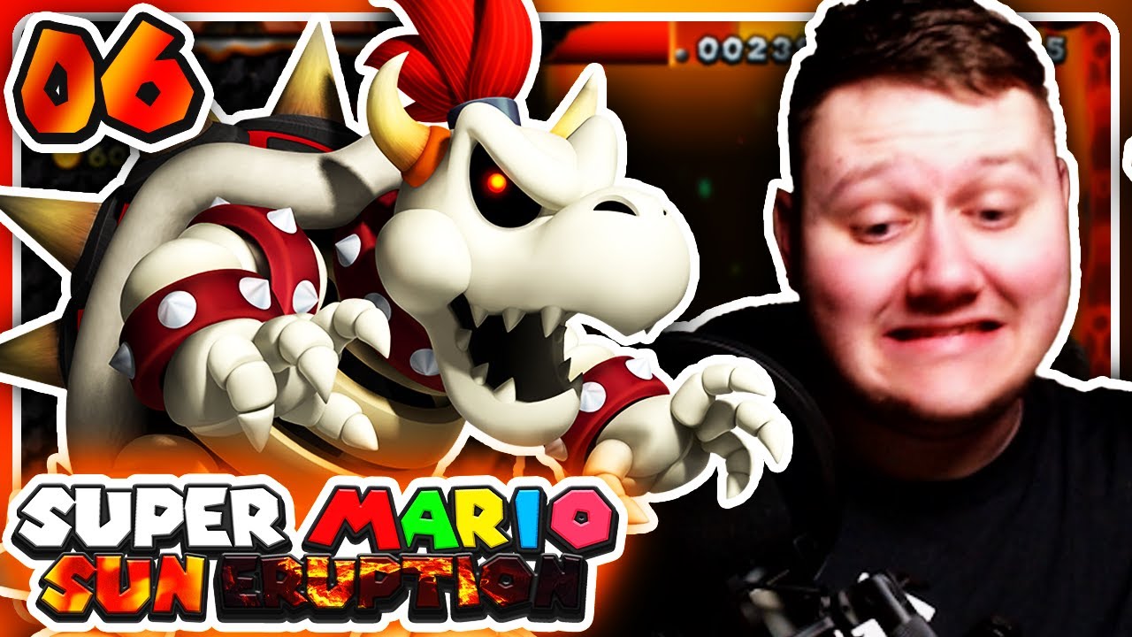 🌞 FIESES Finale gegen KNOCHEN-BOWSER 🦴 Super Mario Sun Eruption Update 2.0 #6