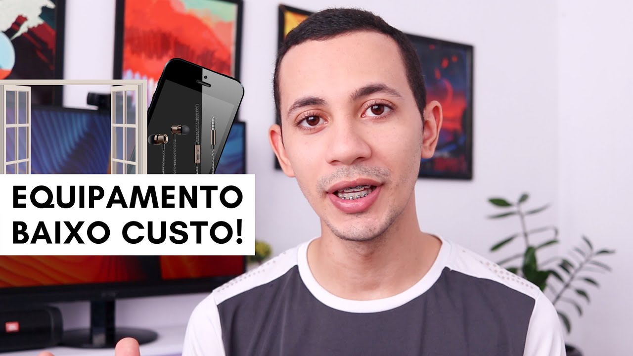 COMO COME&Ccedil;AR A GRAVAR V&Iacute;DEOS: equipamentos baratos!