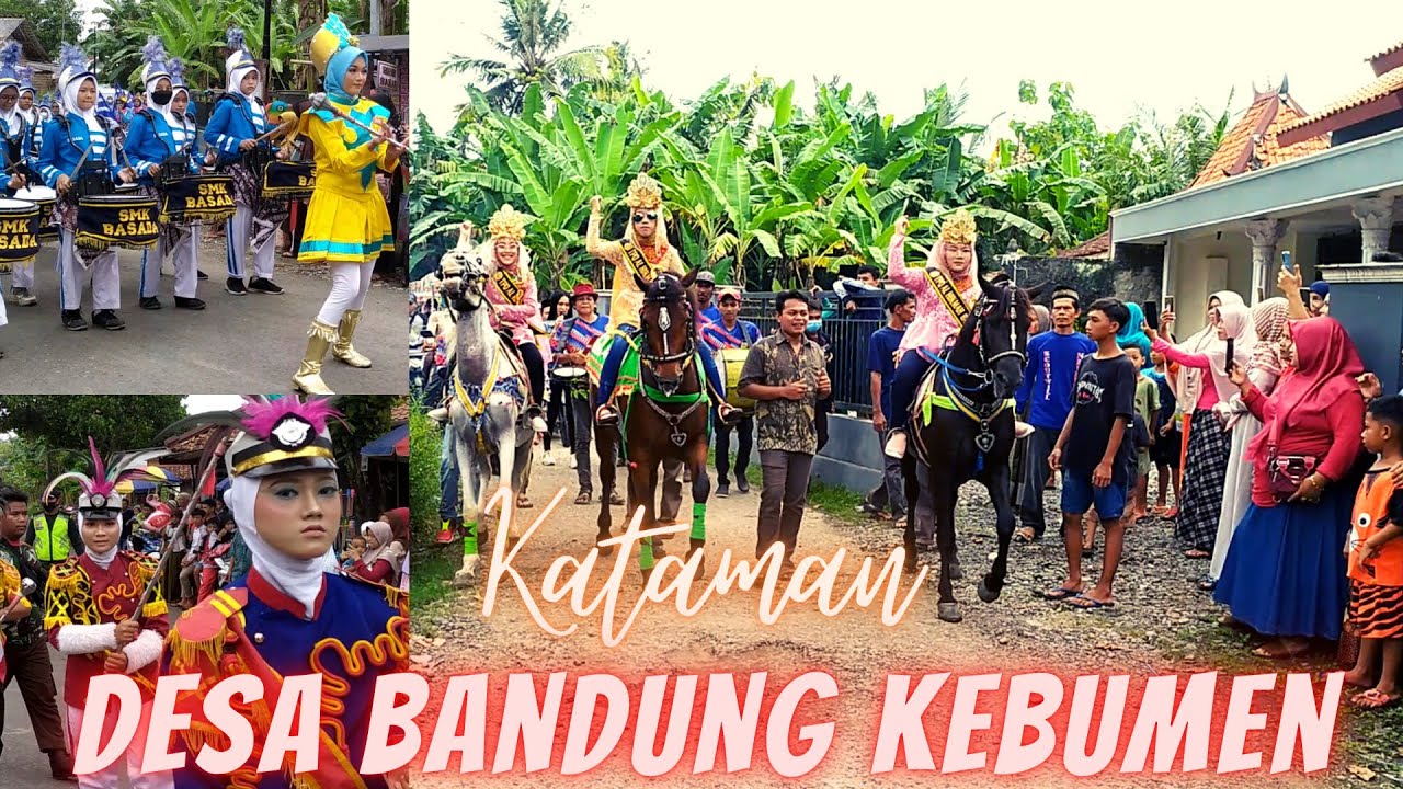 Arak Arakan Kataman Kuda Joged Bandung Kidul Desa Bandung Kebumen 25 Mei 2022