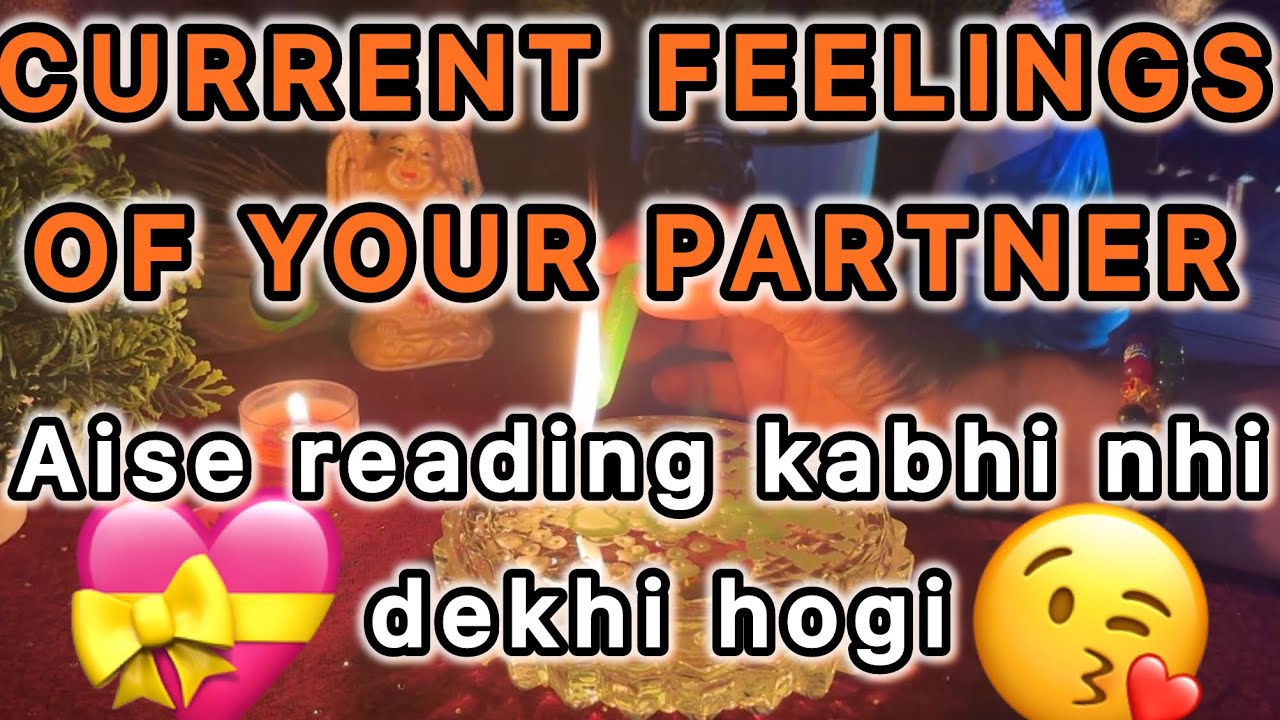 CURRENT FEELINGS OF YOUR PARTNER ❤️          For Personal Reading: 8894348238
