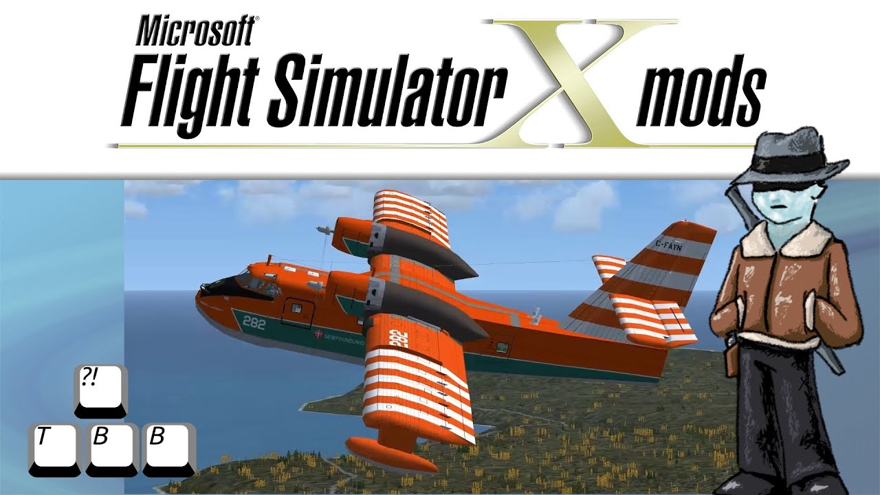 Flight Simulator X Plane Spotlight - Bombardier CL-215
