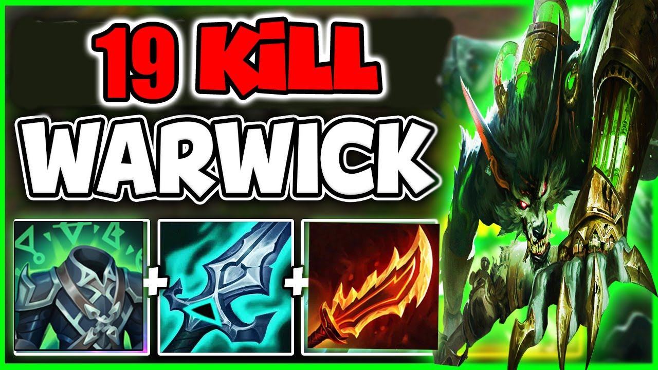 Unstoppable Lifesteal Monster: Warwick Top Lane Best Gameplay Guide