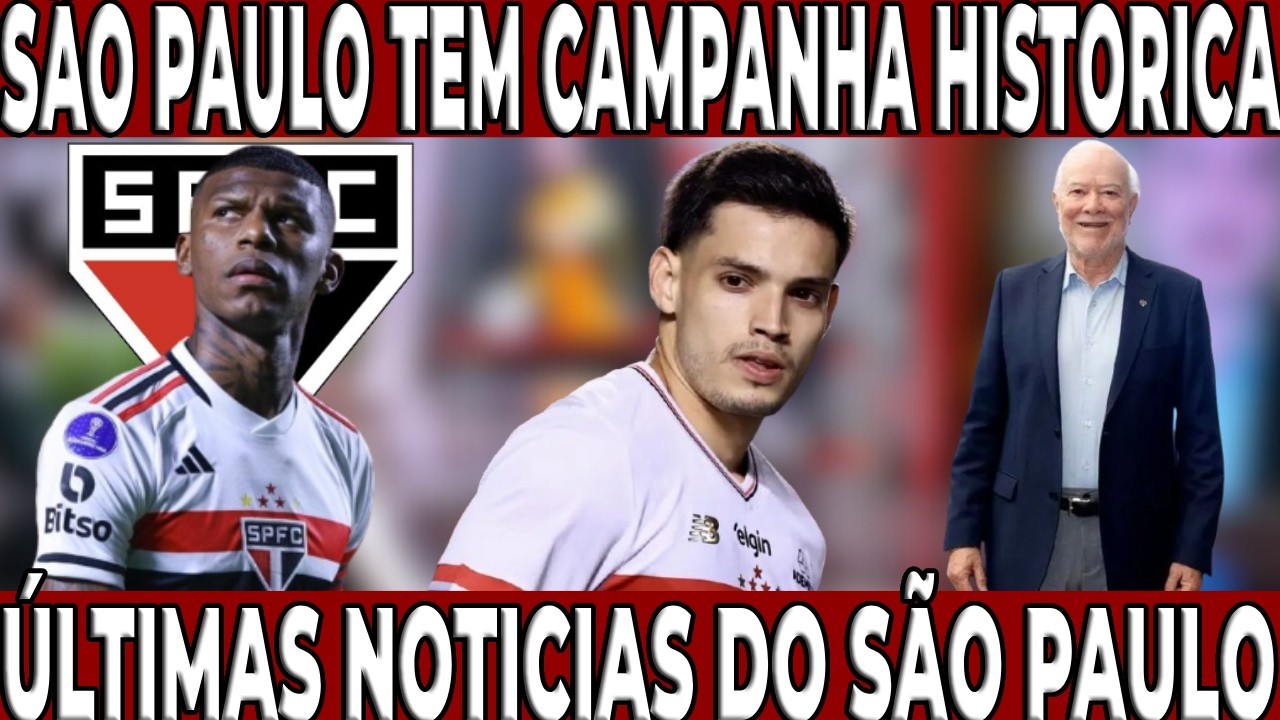 TERÇA AGITADA NO SÃO PAULO! NINGUÉM ESPERAVA! ACABOU DE ANUNCIAR! NOTICIAS DO SÃO PAULO HOJE