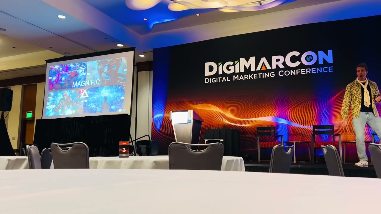 Man of the World Media Peter Weltman at DigiMarCon LA 2024