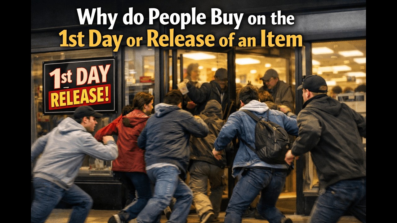 Why We Buy on Day One: The Psychology of Hype Culture