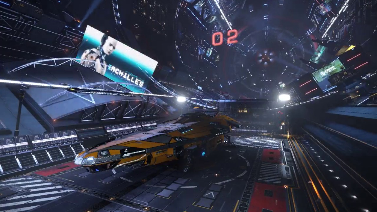 Elite Dangerous - High tech docking bay ambience