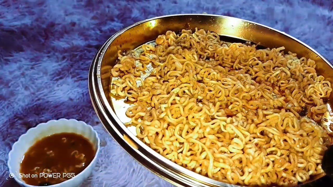 Korean Noodles Crispy Wingets🍝🍲