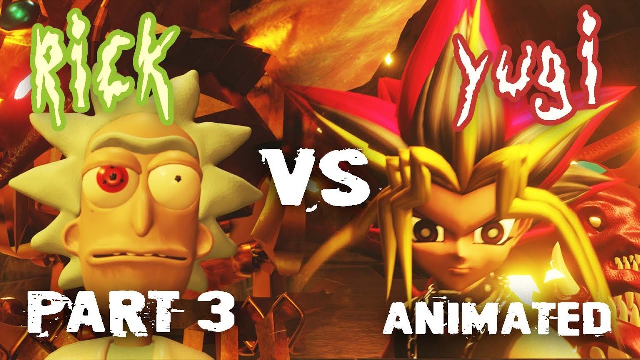 RICK Sanchez Duels YUGI ( PART 3 ) In Yu-Gi-Oh Rick & Morty
