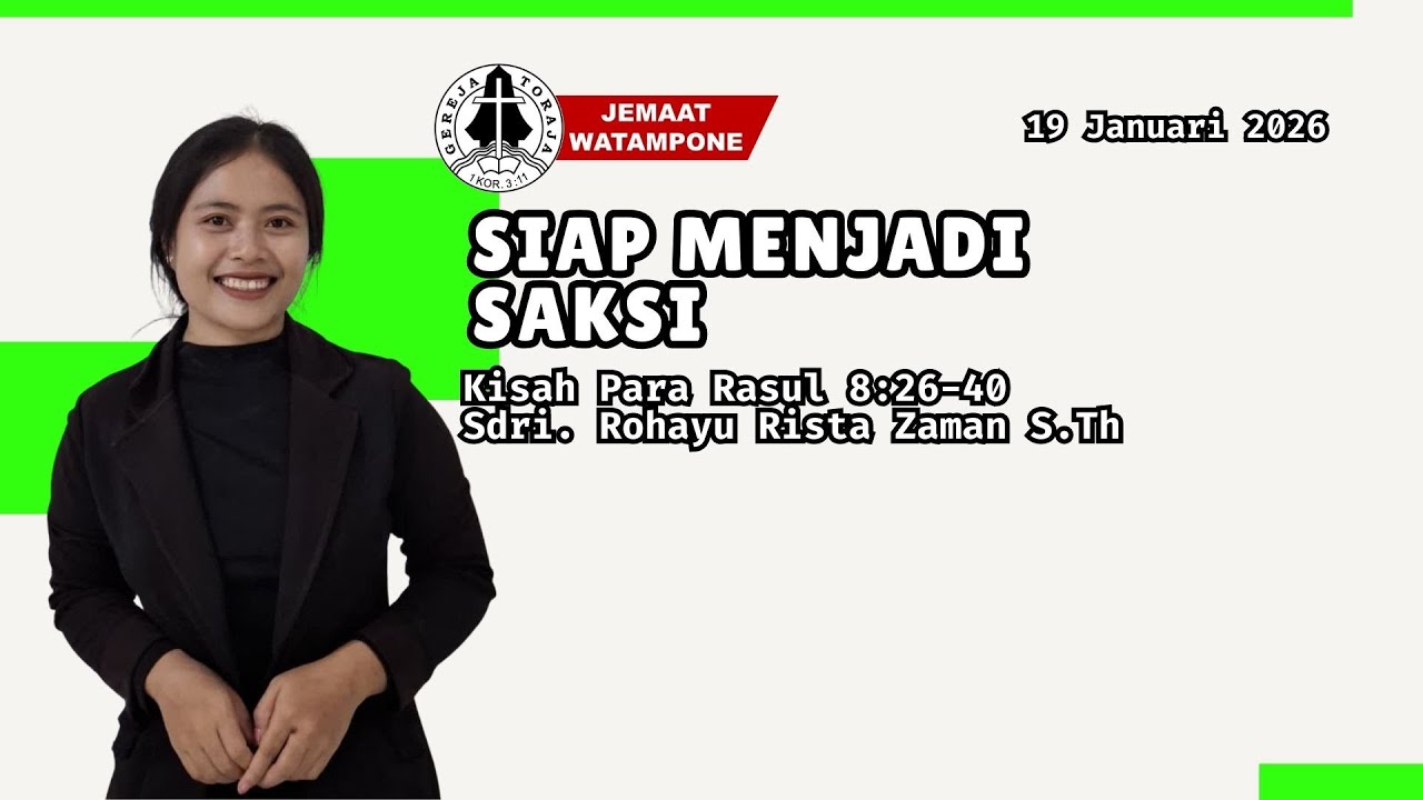 Siap Menjadi Saksi