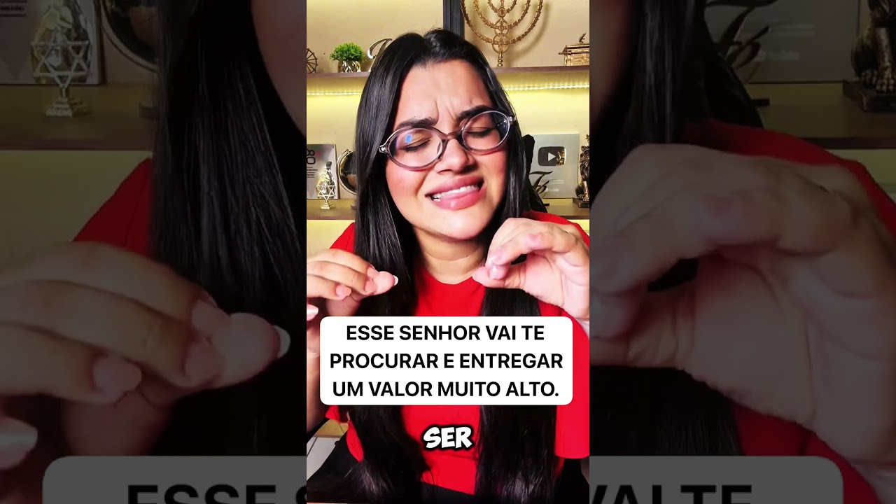 Tenho o senhor que vai te procurar para entregar um alto valor, receba, pois é providência de Deus.