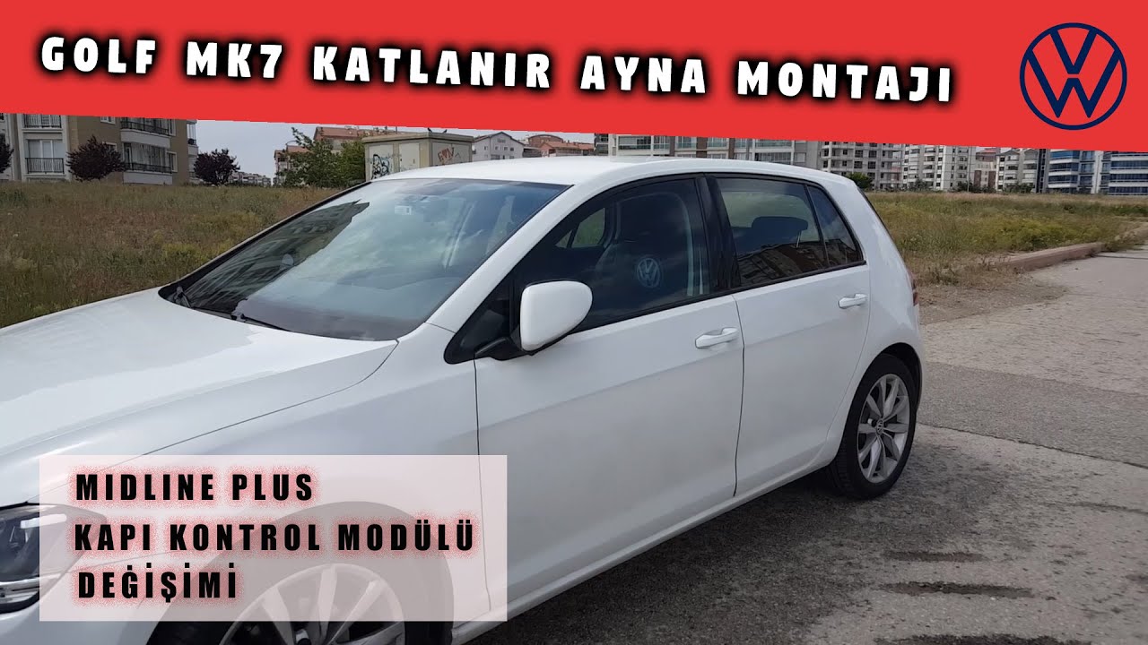 Golf 7 Orijinal Katlanır Ayna Montajı ve Kodlaması - Tüm Detaylarıyla