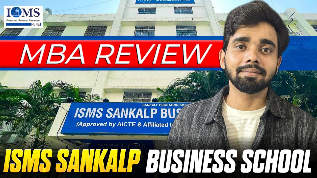 ISMS Pune - Sankalp Business School | MBA & GLOBAL MBA Review | Placement Reality Of Isms Pune  #mba