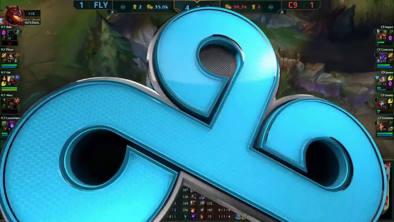 FLY (Hai Zed) VS C9 (Jensen Zilean) Game 3 Highlights - 2017 NA LCS Spring W4D3