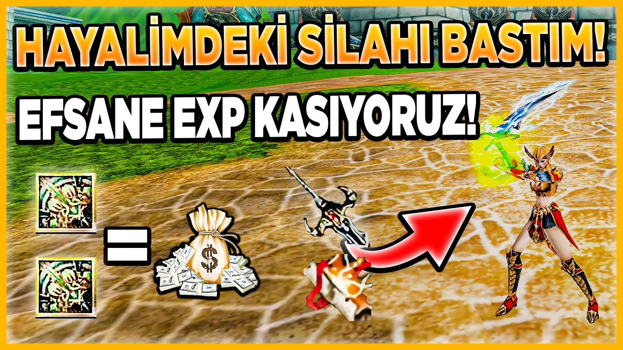 HAYALİMDEKİ SİLAHI SONUNDA BASTIM ! | EFSANE LEVEL KASIYORUZ ! | Knight Online Pandora #2