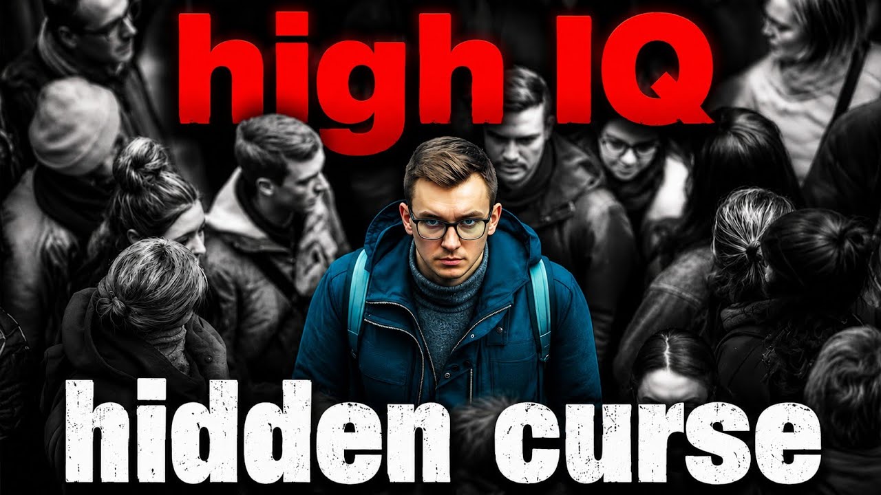 Все скрытые проклятия высокого IQ объяснены #психологиячеловека #психология #простообъяснено #пси...