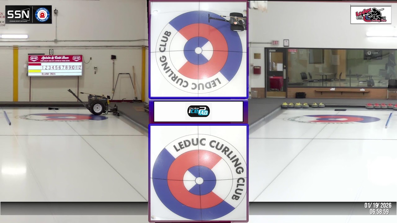 Curling Stadium Leduc - Sheet 8 | 01-19-26