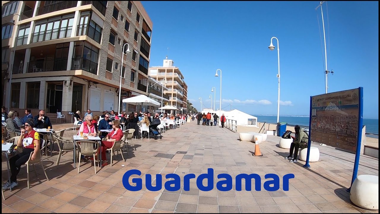 Guardamar del Segura Saturday Afternoon Walking Tour to the Promenade & Beach Costa Blanca, Spain 🇪🇸