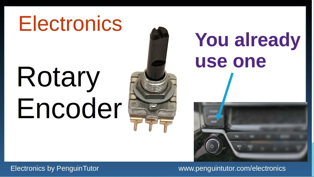 Electronics - Rotary Encoder - with a Raspberry Pi Pico