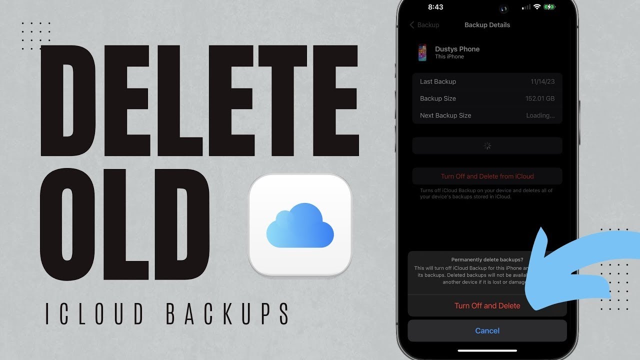 Как удалить старые резервные копии iCloud &mdash; освободите место