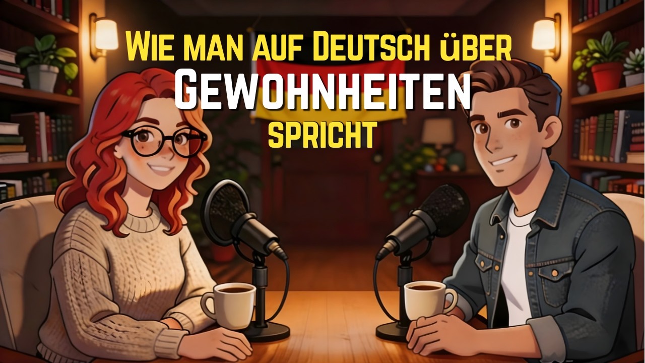 German Phrases for Talking About Habits  Daily German Conversation #germanpodcast