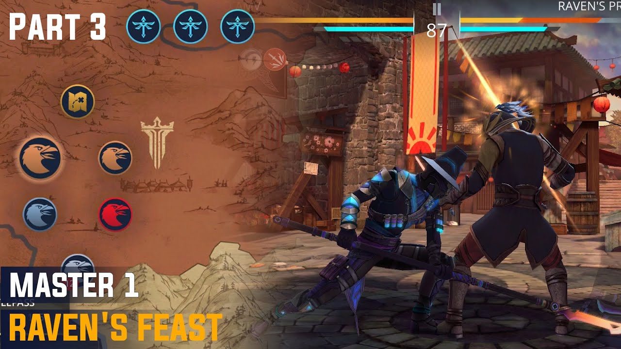 RAVEN'S FEAST event MASTER 1. Part 3/ Shadow Fight 3