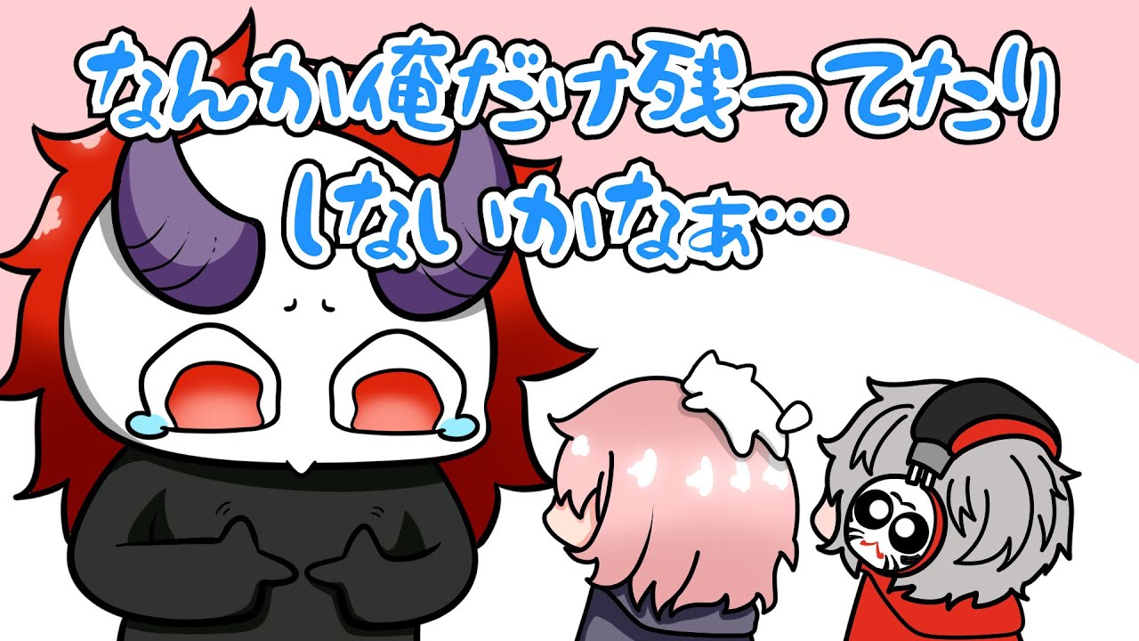 【手描き】大妖怪ローソンコラボ！【nqrseさん/CR-だるまいずごっどさん/CR-ありさかさん/切り抜き】