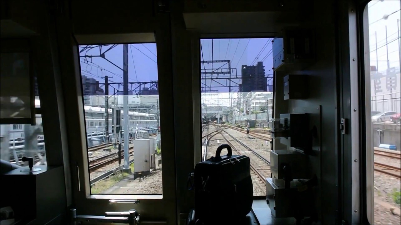 Tōkyū Den-en-toshi Line driver's view from Shibuya to Chūō-Rinkan in Japan