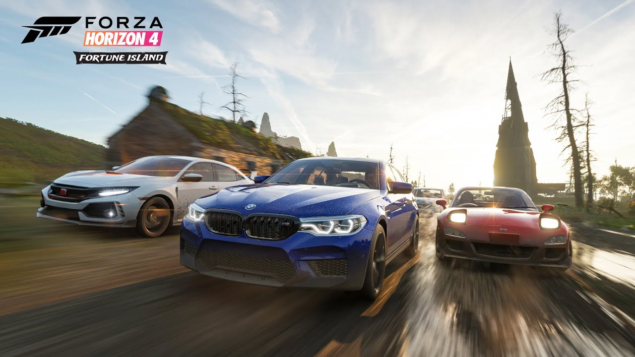 Forza Horizon 4 Autumn Racing Gameplay - Only Gaming No Commentary