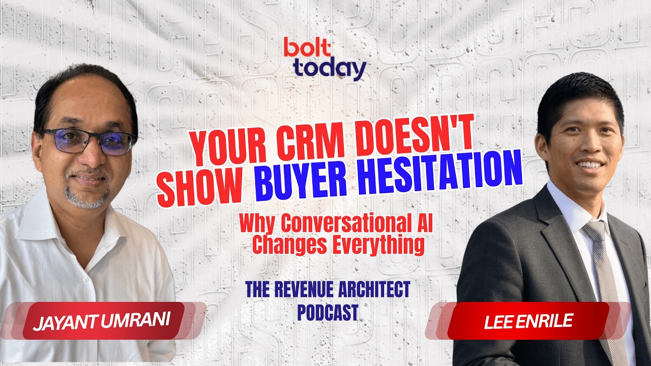 How AI Gives You the Buyer's Voice, Not Just the Rep's Story | Lee Enrile