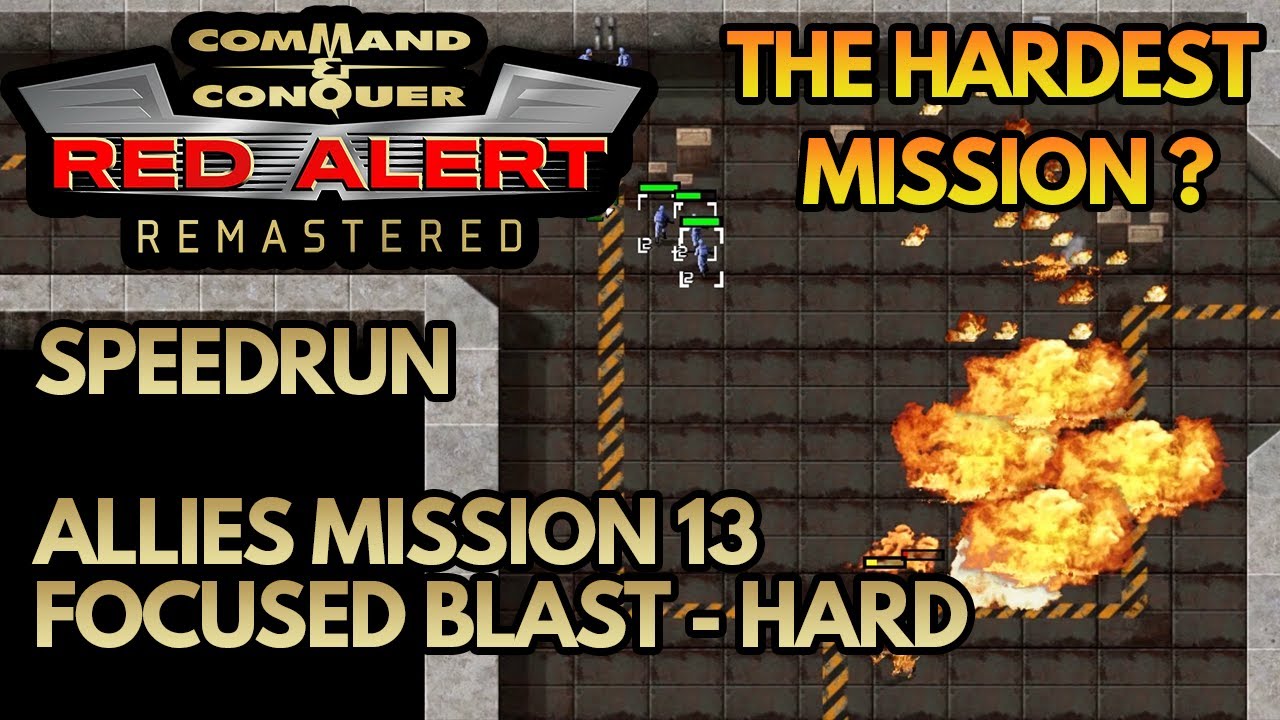 Red Alert Remastered - Allies Mission 13 - Focused Blast [Hard]