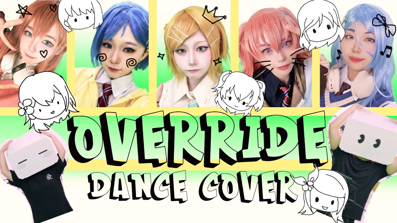 [プロセカ/コスプレ/踊ってみた]  オーバーライド  Fullcam / Cosplay Dance Cover