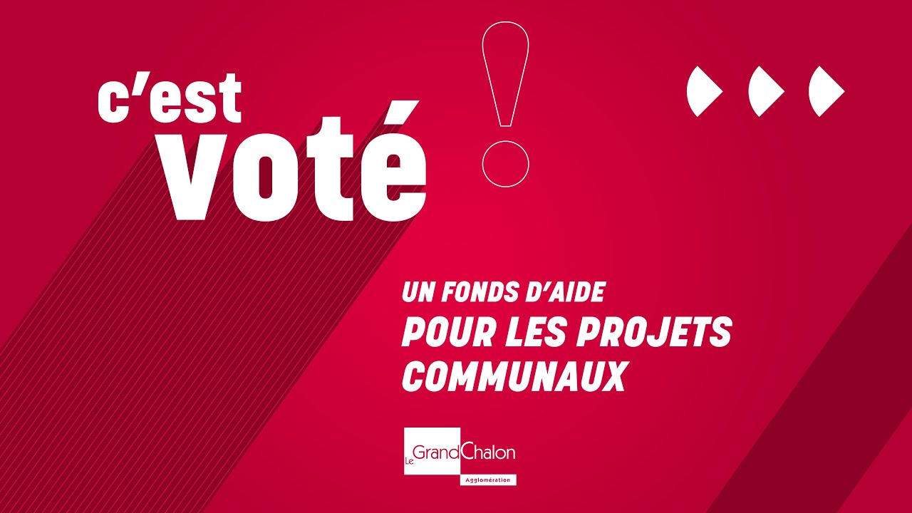 C'est vot&eacute; ! | Un Fonds d'aide pour les projets communaux (FAPC)