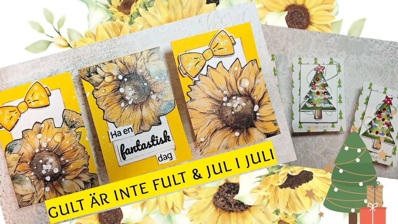 ATC UTMANING JULI GULT &Auml;R INTE FULT SAMT BONUSUTMANING MED JUL I JULI GRANAR
