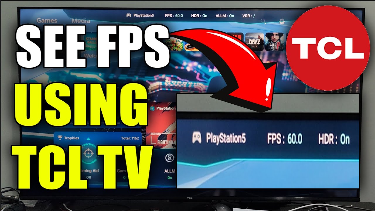 How to See FPS with TCL TV using PS5 or XBOX with Game Master (Best Method)