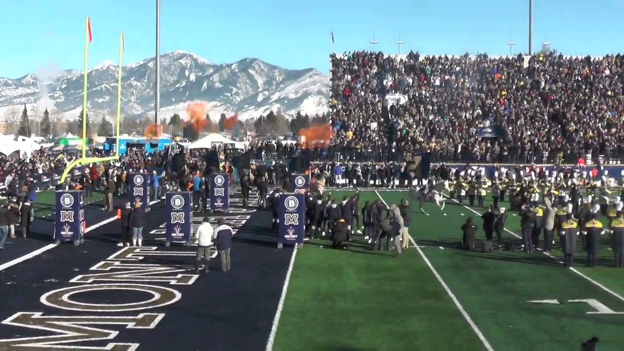 MSU Bobcat team entrance - Brawl of the Wild 11-19-22