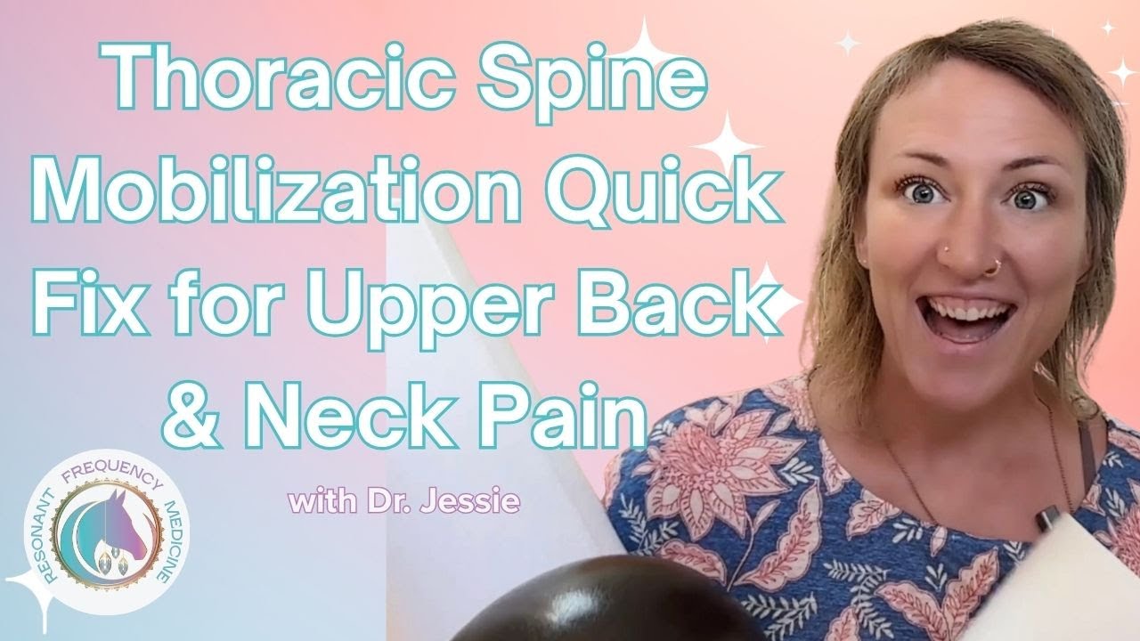 DIY Thoracic Spine Upper Back Mobilization Quick Fix for Upper Back & Neck Pain Relief