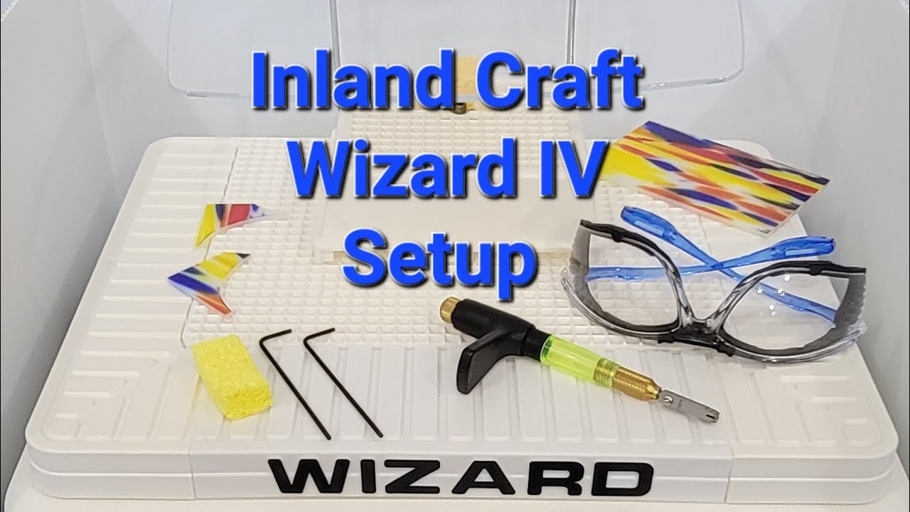 Wizard IV Glass Grinder Set up and Demo
