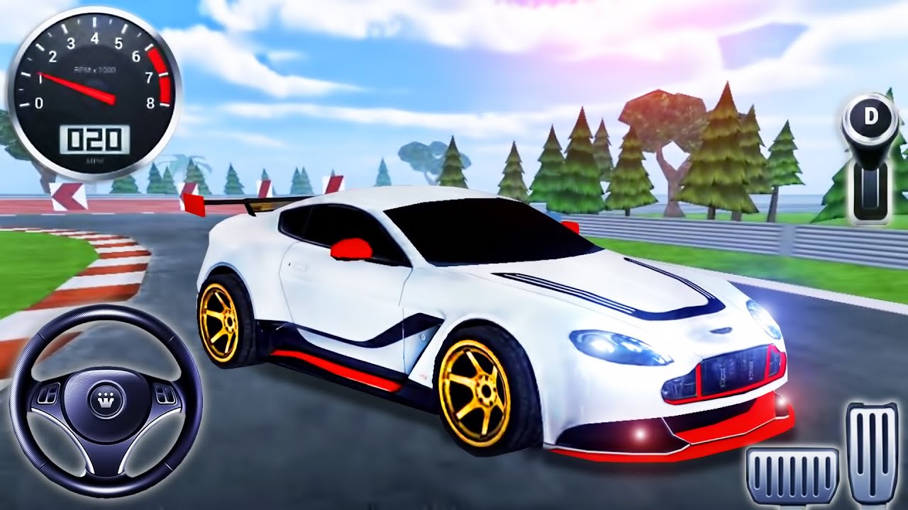 Drive For Speed Car Driving Simulator 2020 - Unlocked: Sport Car, Police Car - Android GamePlay #4
