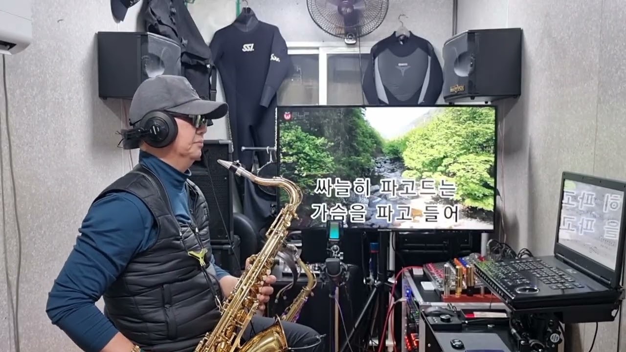 곡명 마지막 잎새 🎵 노래 배 호  🎷연주 대연 김기주 색소폰 🎵 