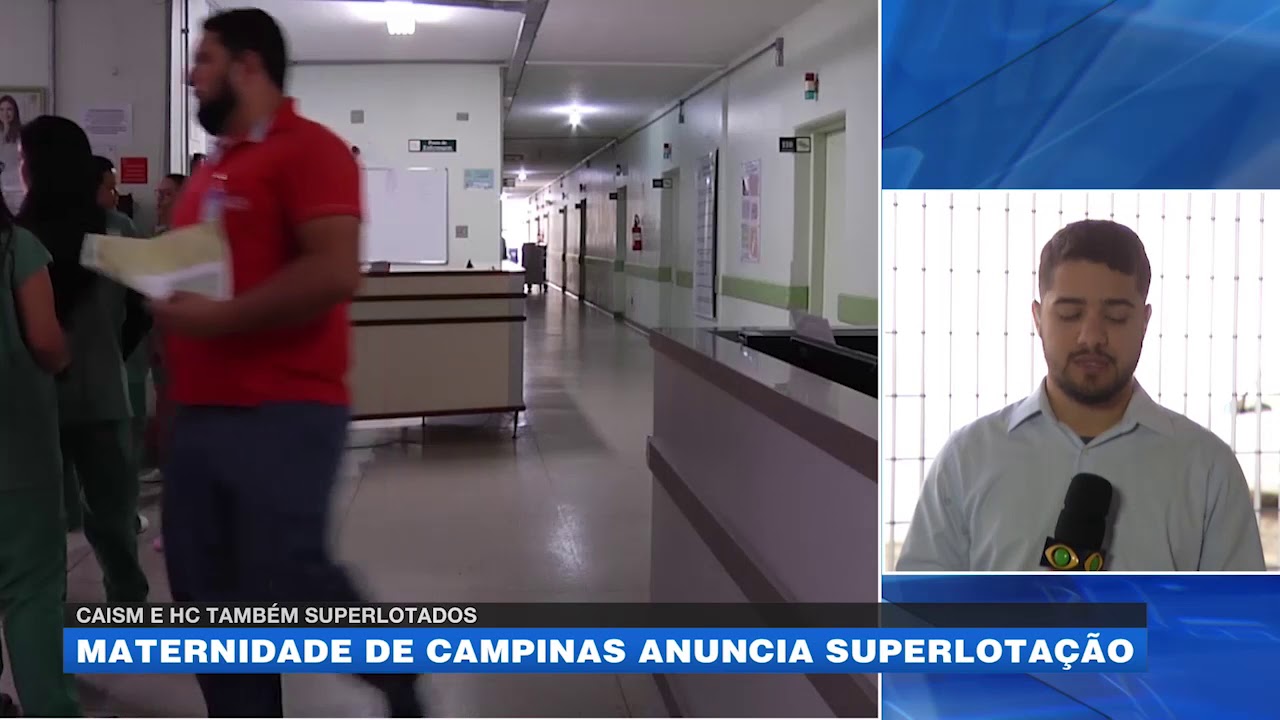 CAISM Unicamp, Hospital de Clínicas e Maternidade de Campinas anunciam superlotação