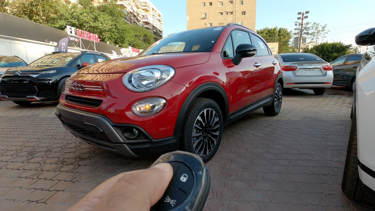 Обзор Fiat 500X Cross 2024 Amore Red
