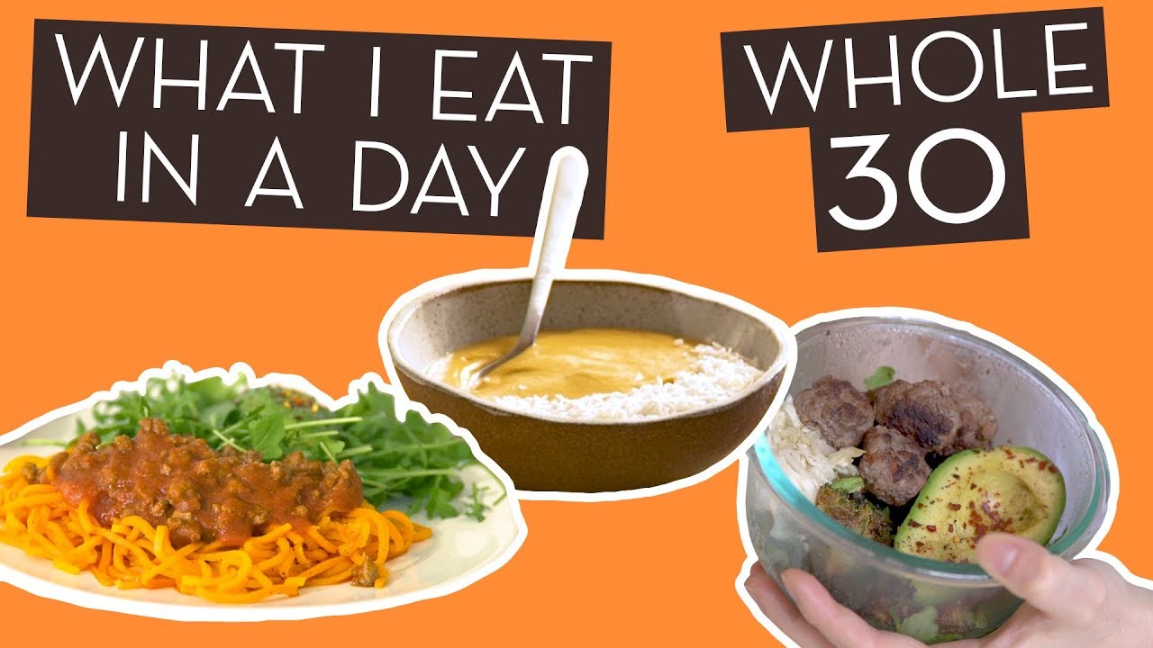 What I Eat In A Day on Whole30