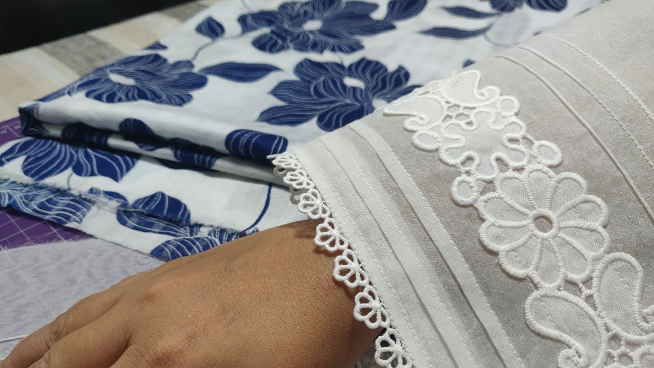 Brands Style kurti cutting tips || sleeves sewing #sewing