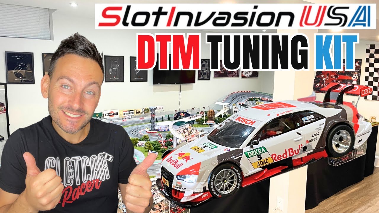 Комплект для тюнинга SlotInvasion 1/32 Carrera DTM | Установка и тестирование 🏁|