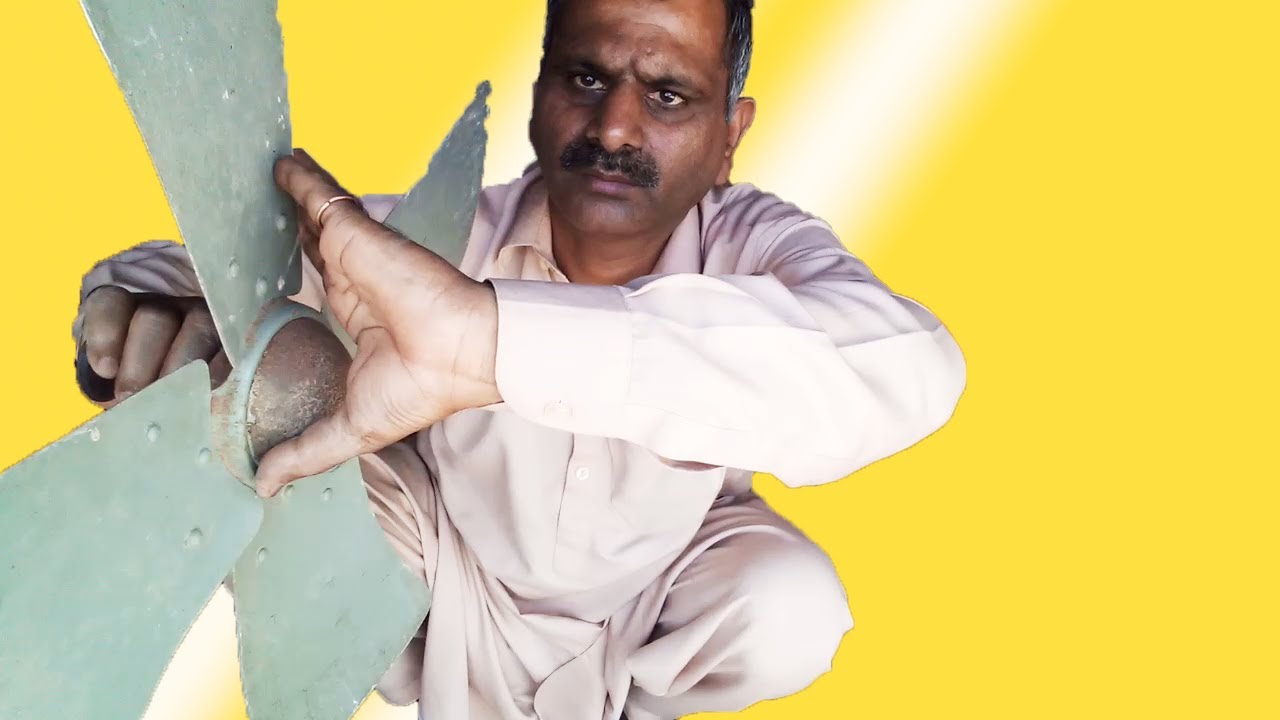 How to balance pedestal fan blades full detail in hindi urdu electrical engineering 41